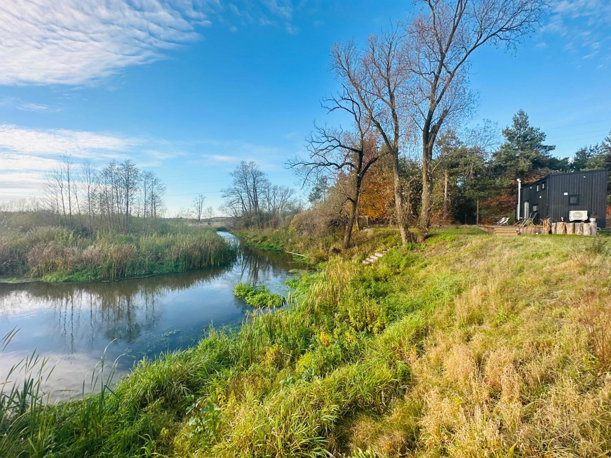 Heaven Reset & Spa - Domek Nad Rzeka (Adults Only) Villa Korczew Buitenkant foto